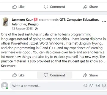 Jasmeen-gtb-student-review